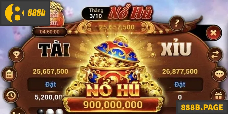 Nổ Hũ Tài Xỉu - Cách Chơi Và Kinh Nghiệm Thực Chiến Chơi nổ hũ tài xỉu tại 888B nhận ngay cơ hội thắng lớn