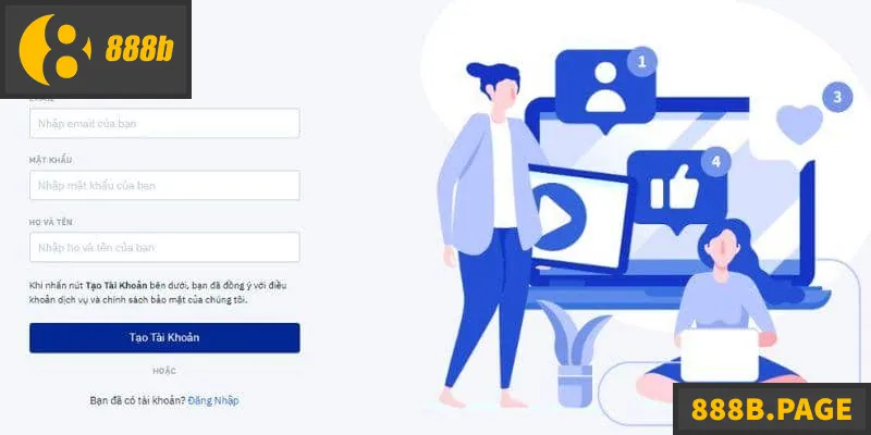 Đăng Ký 888B - Hướng Dẫn Chi Tiết Cho Người Mới Hướng dẫn đăng ký 888B nhanh chóng, an toàn và dễ hiểu